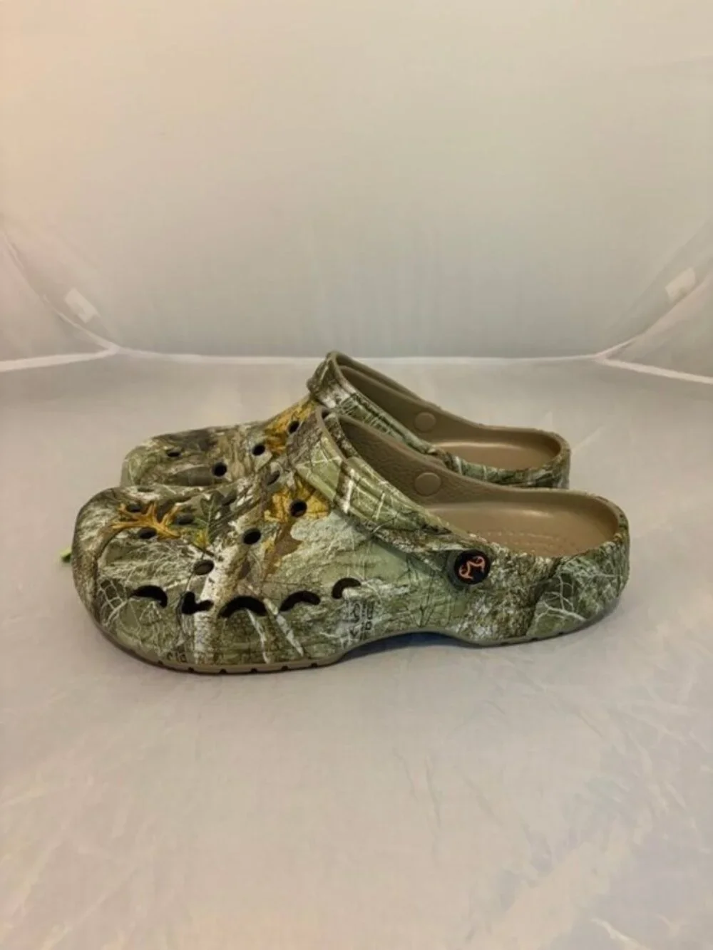 Camo Crocs Real Tree Edge Baya APX men’s shoes size 9 and 10 210511-90H slip on